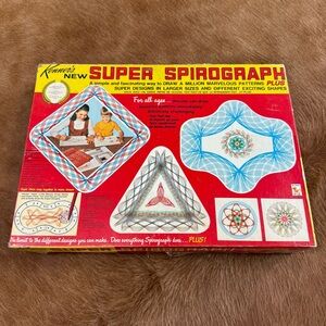 Kenner Super Spirograph Vintage Box - 1969